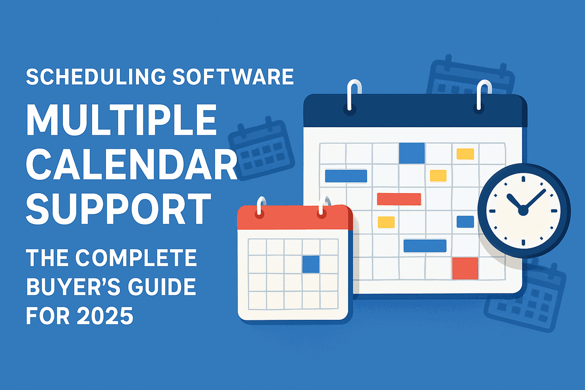 Event planner calendar management guide showing unified scheduling dashboard