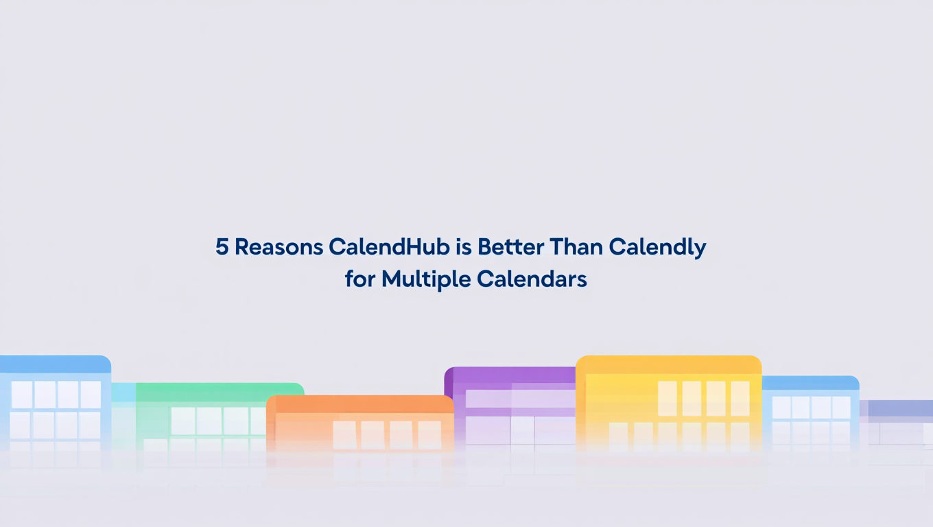 Financial advisor calendar management guide showing unified scheduling dashboard