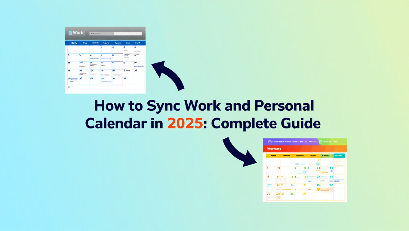 Journalist calendar management guide showing unified scheduling dashboard