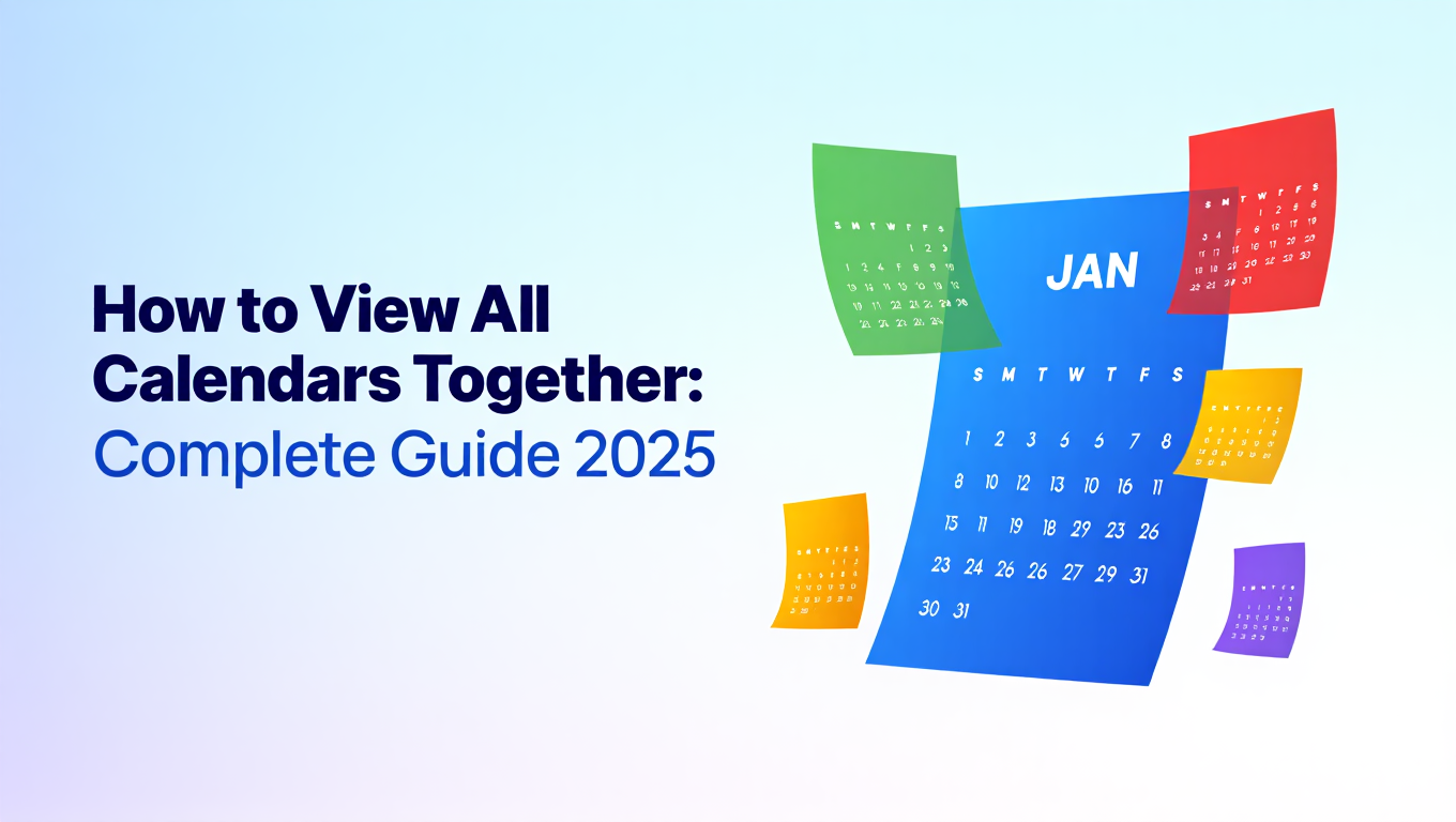 Lawyer calendar management guide showing unified scheduling dashboard