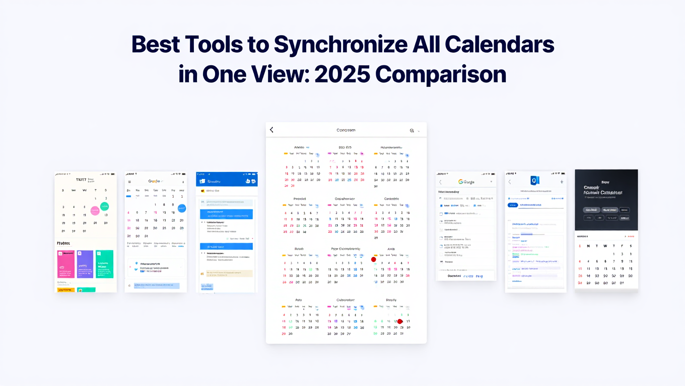 Startup founder calendar management guide showing unified scheduling dashboard