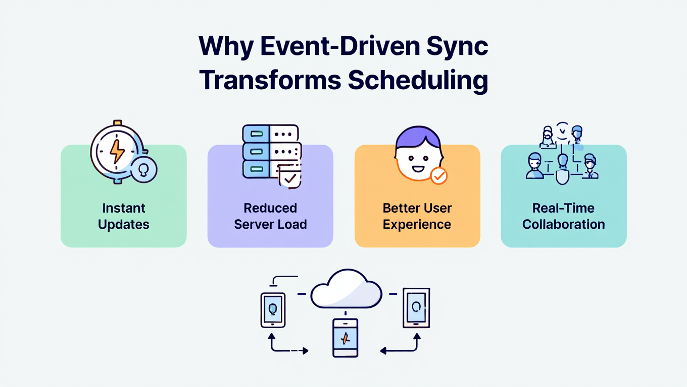 Slack and CalendHub integration guide showing sync setup