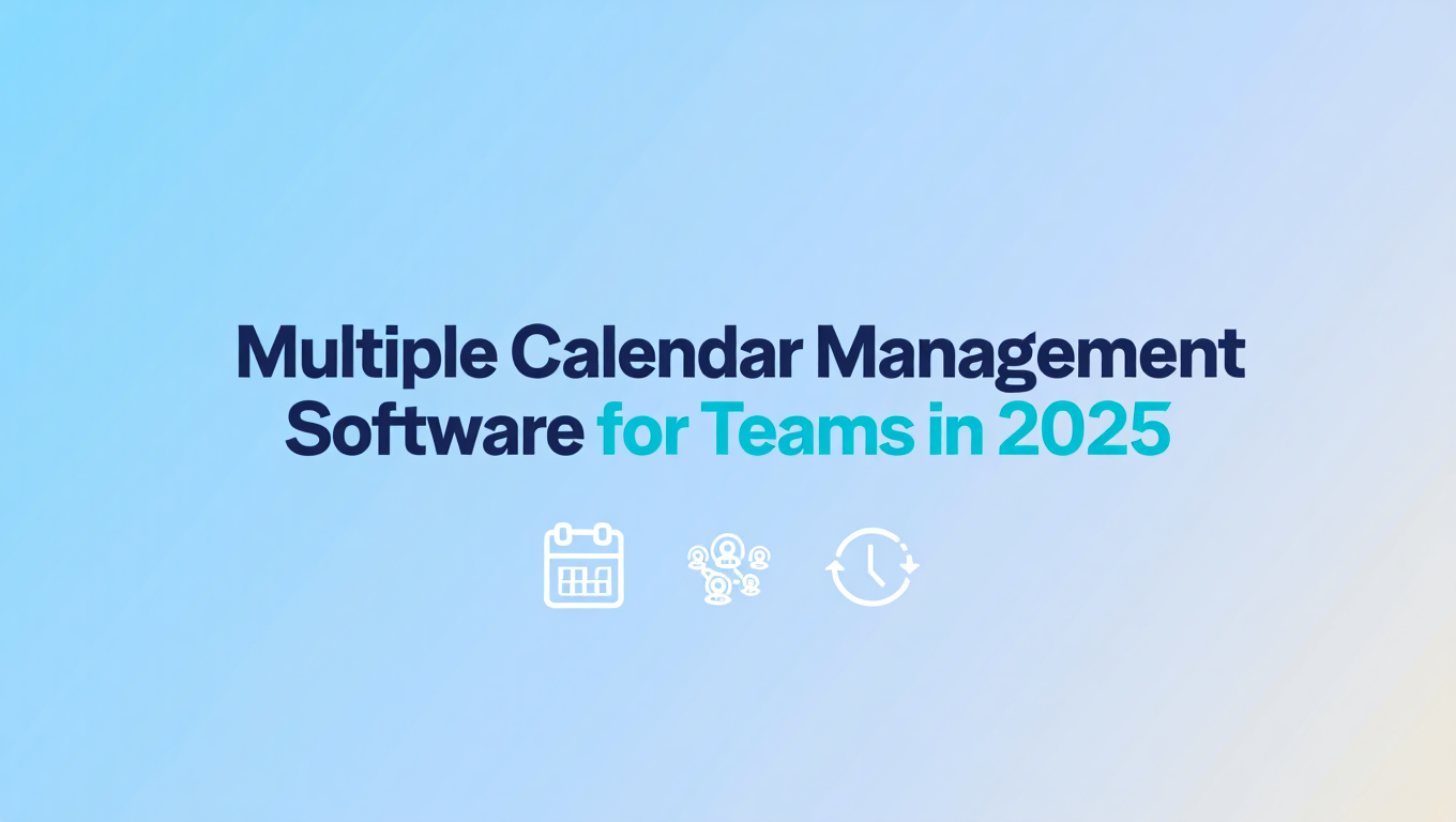 Calendar management software comparison showing multiple calendar management software teams with feature breakdowns and pr...